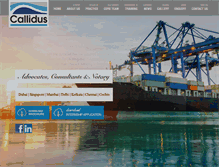 Tablet Screenshot of calliduscmc.com